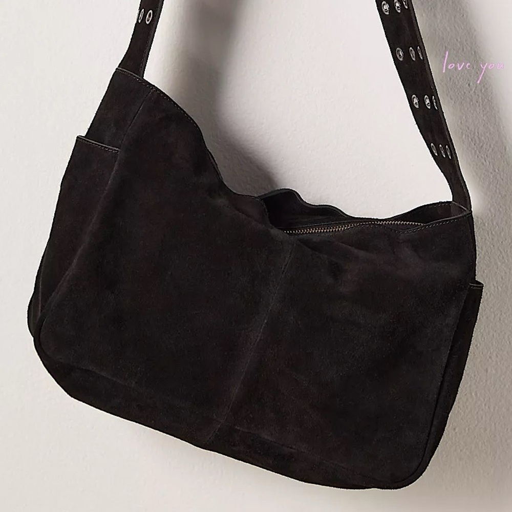 NEW Free People Eva Eyelet Sling Bag - Picture 12 of 13